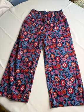 Vineyard Vines Tisbury Floral Linen Pants Size Medium